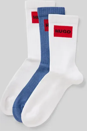 HUGO BOSS Socken mit Label-Stitching im 3er-Pack in , Größe 39-42