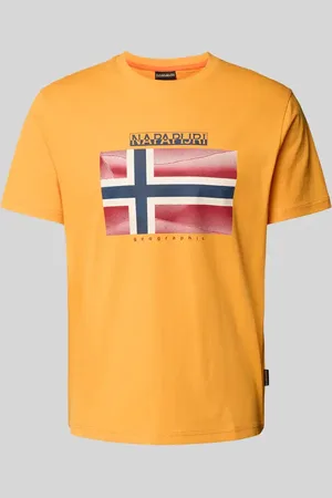 Napapijri T-Shirt mit Label-Print Modell 