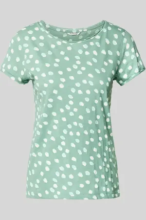 TOM TAILOR Regular Fit T-Shirt aus reiner Baumwolle in , Größe L