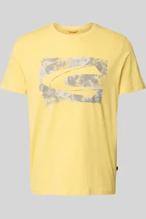Camel Active T-Shirt mit Logo und Rundhalsausschnitt in , Größe 3XL