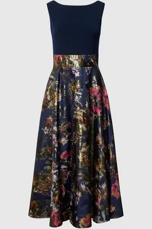Christian Berg Abendkleid mit Umlegekragen in , Größe 48