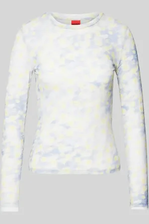 HUGO BOSS Longsleeve mit Allover-Muster Modell 