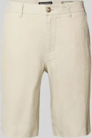 Marc O’ Polo Regular Fit Shorts aus reinem Leinen Modell 