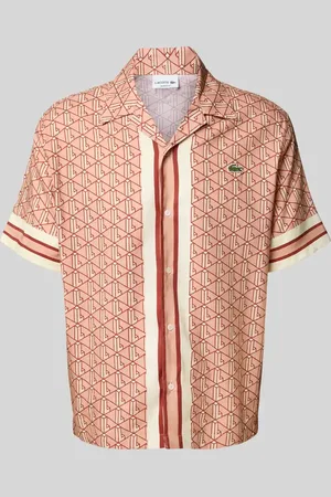 Lacoste Freizeithemd mit Label-Detail in , Größe 39