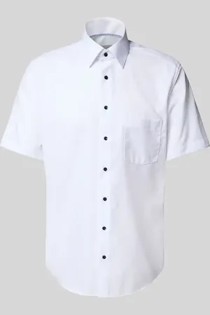 ETERNA Modern Fit Business-Hemd mit Knopfleiste in , Größe 39