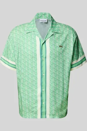 Lacoste Freizeithemd mit Label-Detail in , Größe 40