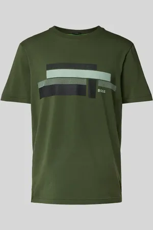 HUGO BOSS T-Shirt mit Label-Print in , Größe L
