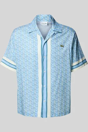 Lacoste Freizeithemd mit Label-Detail in , Größe 39