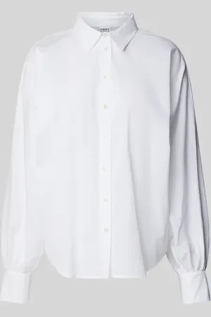 Emily van den Bergh Bluse in unifarbenem Design in , Größe 44