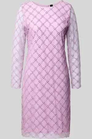 Marc Cain Knielanges Kleid mit Pailletten in , Größe 34