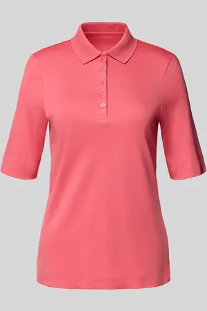 Christian Berg Poloshirt mit kurzer Knopfleiste in , Größe 36