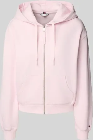 Tommy Hilfiger Regular Fit Sweatjacke aus reiner Baumwolle in , Größe L
