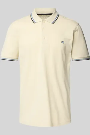 Christian Berg Poloshirt mit Label-Stitching in , Größe 3XL