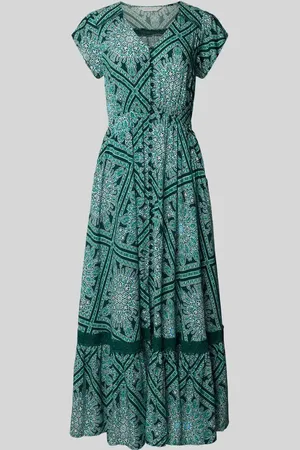 Apricot Maxikleid aus Viskose mit Knopfleiste in , Größe L