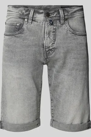 Pierre Cardin Regular Fit Jeansshorts im 5-Pocket-Design Modell 