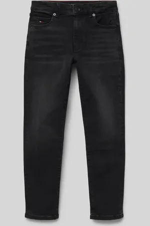 Tommy Hilfiger Straight Fit Jeans im 5-Pocket-Design in , Größe 152