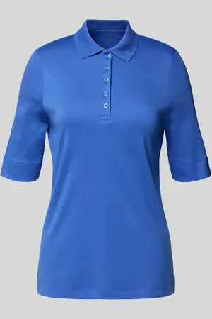 Christian Berg Poloshirt mit kurzer Knopfleiste in , Größe 36