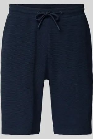 Christian Berg Shorts mit Strukturmuster und elastischem Bund in , Größe 3XL