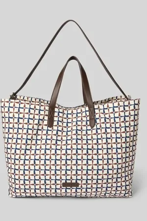 Bugatti Shopper mit Label-Patch Modell 