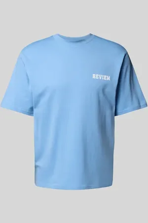 Review Regular Fit T-Shirt aus Baumwoll-Viskose-Mix in , Größe L