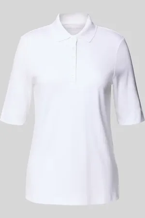 Christian Berg Poloshirt mit kurzer Knopfleiste in , Größe 36