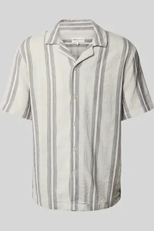 TOM TAILOR Relaxed Fit Freizeithemd aus reiner Baumwolle in , Größe L
