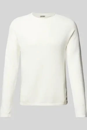 JACK & JONES Strickpullover mit Label-Patch Modell 