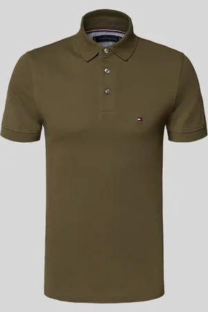 Tommy Hilfiger Slim Fit Poloshirt aus Baumwoll-Elasthan-Mix in , Größe L