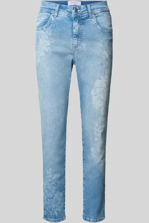 Angels Slim Fit Jeans mit Ziersteinbesatz Modell 
