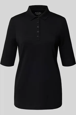 Christian Berg Poloshirt mit kurzer Knopfleiste in , Größe 36