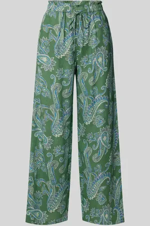 MANGO Stoffhose aus Leinen-Viskose-Mix Modell 