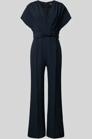 HUGO BOSS Jumpsuit mit V-Ausschnitt Modell 
