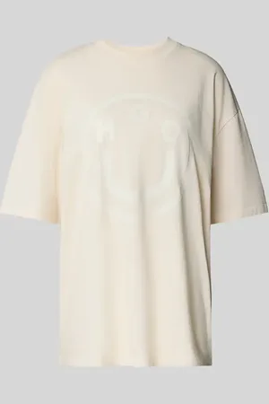 Hugo Blue Oversized T-Shirt aus reiner Baumwolle in , Größe L