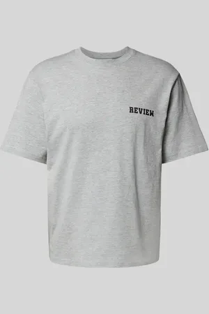 Review Regular Fit T-Shirt aus Baumwoll-Viskose-Mix in , Größe L