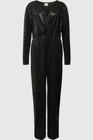 Ichi Jumpsuit mit Paillettenbesatz Modell 