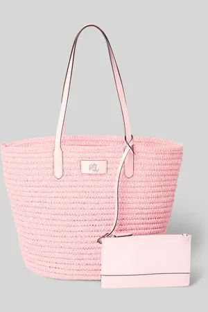 Ralph Lauren Shopper mit Label-Applikation Modell 