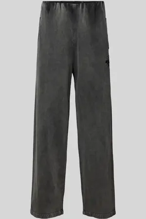 Diesel Stoffhose mit Label-Stitching in , Größe L