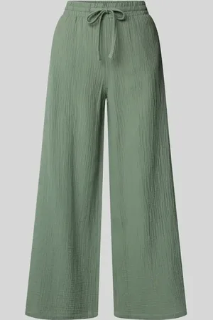 Christian Berg Wide Leg Stoffhose in verkürzter Passform in , Größe 34