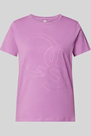 QS by s.Oliver T-Shirt mit Label-Print in , Größe XS