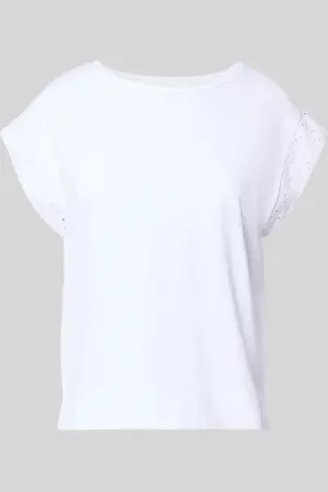Opus T-Shirt mit Kappärmeln Modell 