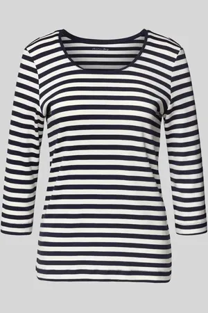 Christian Berg T-Shirt mit 3/4-Arm und Rundhalsausschnitt in , Größe 34