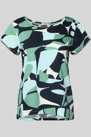 TOM TAILOR Regular Fit T-Shirt aus reiner Baumwolle in , Größe L