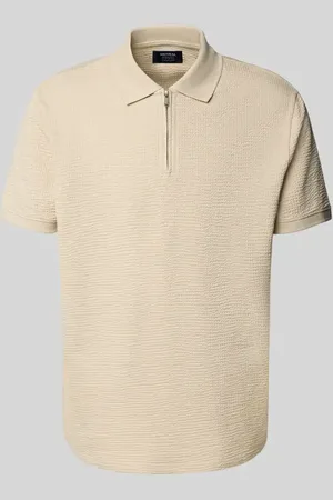 McNeal Poloshirt mit kurzem Reißverschluss in , Größe L