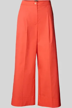 Luisa Cerano Wide Leg Hose mit Bundfalten in , Größe 34