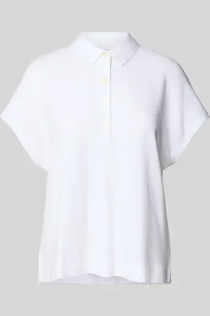Marc O’ Polo Oversized Poloshirt aus Baumwoll-Jersey in , Größe L