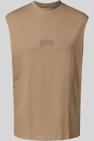 Review Tanktop mit Label-Print in , Größe L