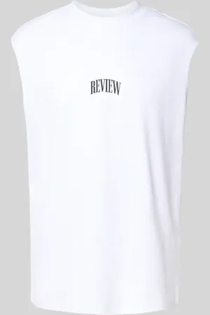 Review Tanktop mit Label-Print in , Größe L