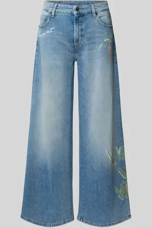 Cambio Cropped Jeans mit Eingrifftaschen Modell 