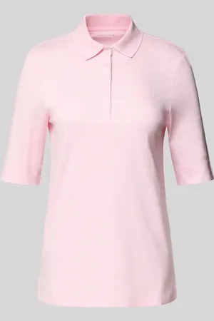 Christian Berg Poloshirt mit kurzer Knopfleiste in , Größe 36