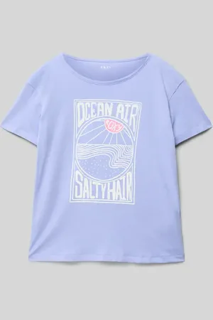 Roxy T-Shirt mit Statement-Print in , Größe 152